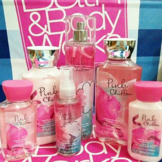 ✦GH✦ Xịt Thơm Toàn Thân Bath And Body Works - Pink Chiffon (30ml/50ml/100ml)