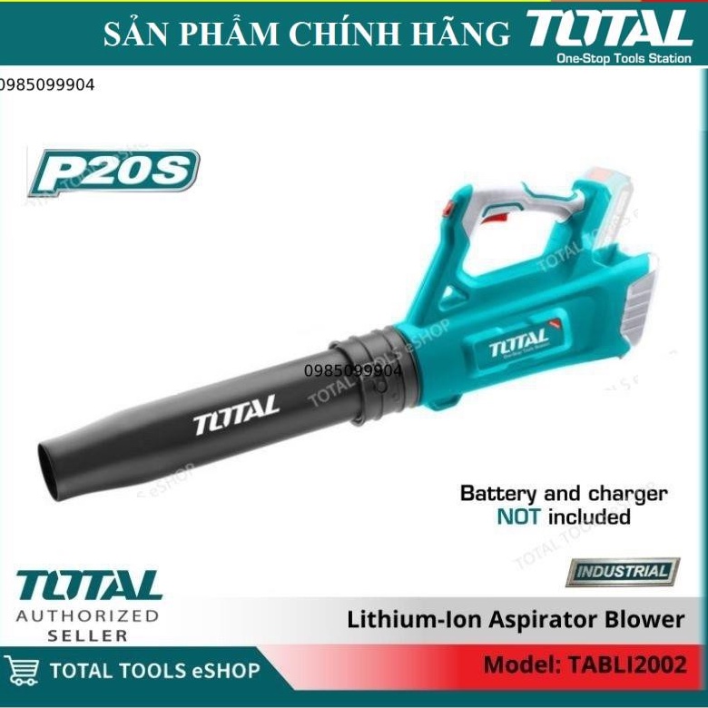 Máy thổi bụi thổi lá dùng pin Lithium 20V Total TABLI2002 (Mẫu mới 2021) - Không kèm pin sạc