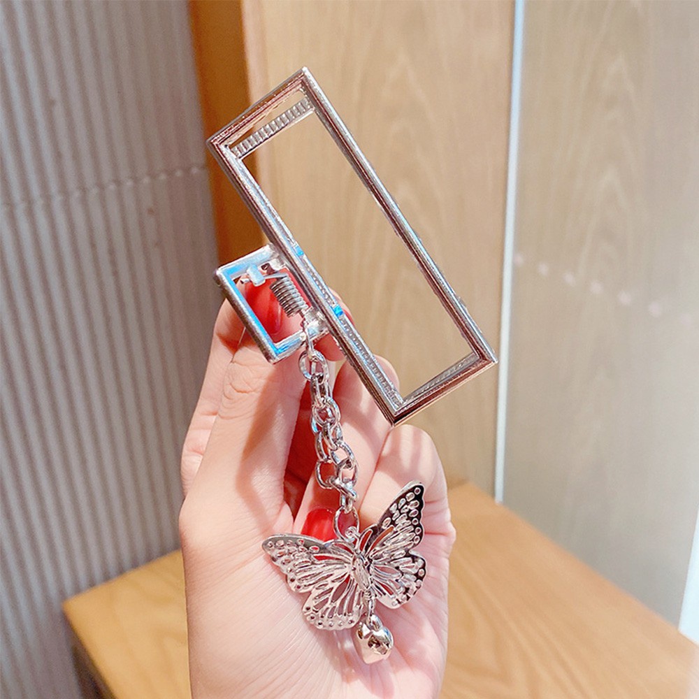 (Hàng Mới Về) Kẹp Tóc Trang Trí Trái Tim Đính Đá Xinh Xắn Cho Nữ