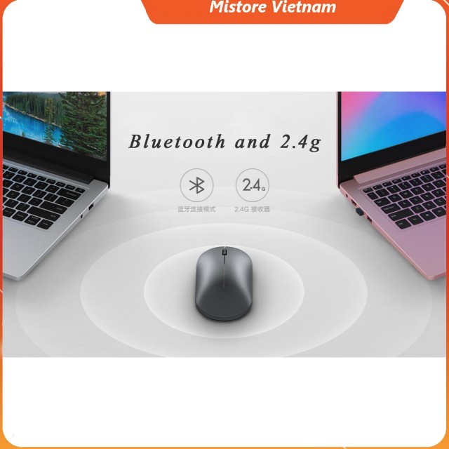 Chuột không dây Xiaomi Fashion Mouse 2 MODE 2 chuẩn kết nối XMWS001TM