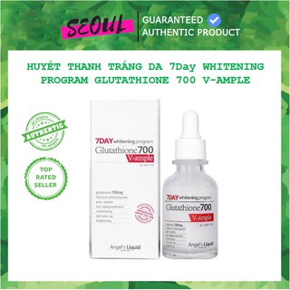Serum huyết thanh dưỡng trắng và cấp ẩm Angel's Liquid 7