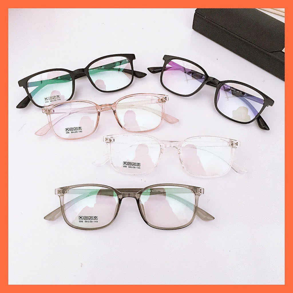 Gọng kính cận 2332 nhiều màu dùng làm cận viễn loạn