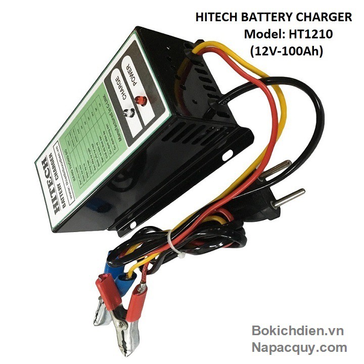 Sạc ắc quy tự động 3 chế độ HITECH HT-1210