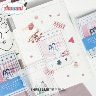 Bộ 30 Giấy Ghi Chú Hình Chiếc Lá Xinh Xắn