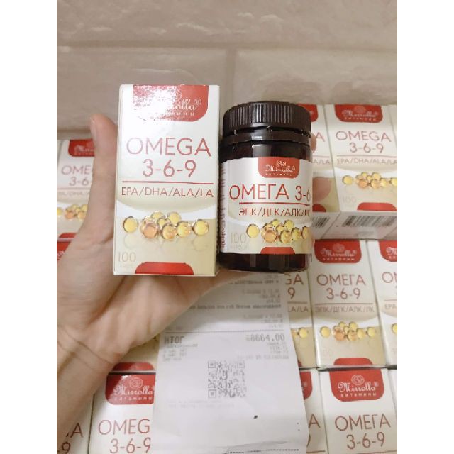 Omega 369 thương hiệu MIRROLLA chính hãng Nga. | Thế Giới Skin Care