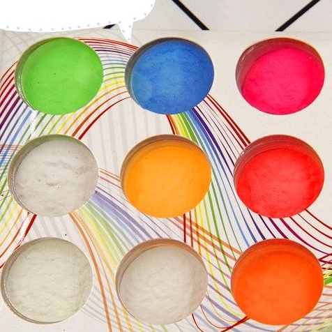Set 12 màu bột dạ quang siêu sáng làm handmade, làm keo epoxy, uv