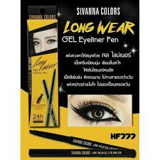 Chì Kẻ Mắt SIVANNA COLORS Long Wear Gel Eyeliner Pen
