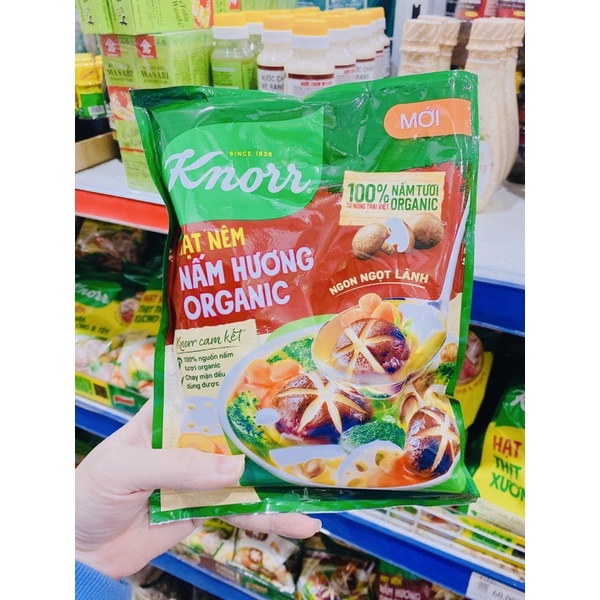 HẠT NÊM KNOR NẤM CHAY NẤM HƯƠNG 170g