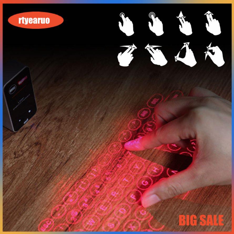 KB560S Laser Projection Wireless Keyboard Virtual Keyboard With Mouse Function