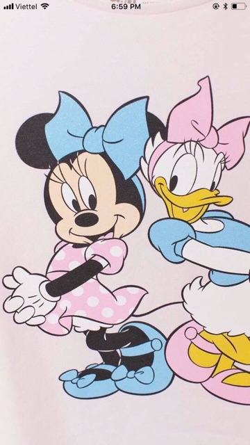 Áo HM Mickey bé gái