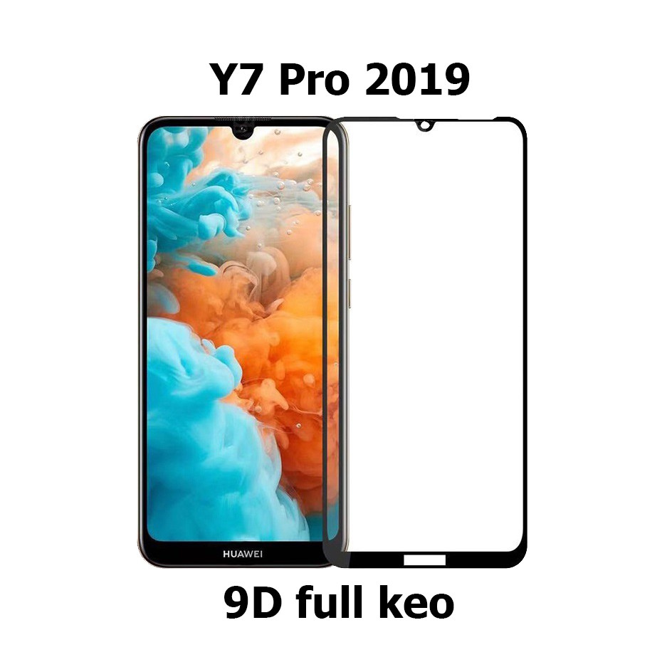 Kính cường lực full màn hình Huawei Y7 Pro 2019