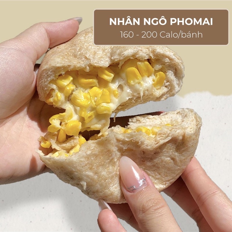 Bánh Bao Nguyên Cám Ăn Kiêng Healthy