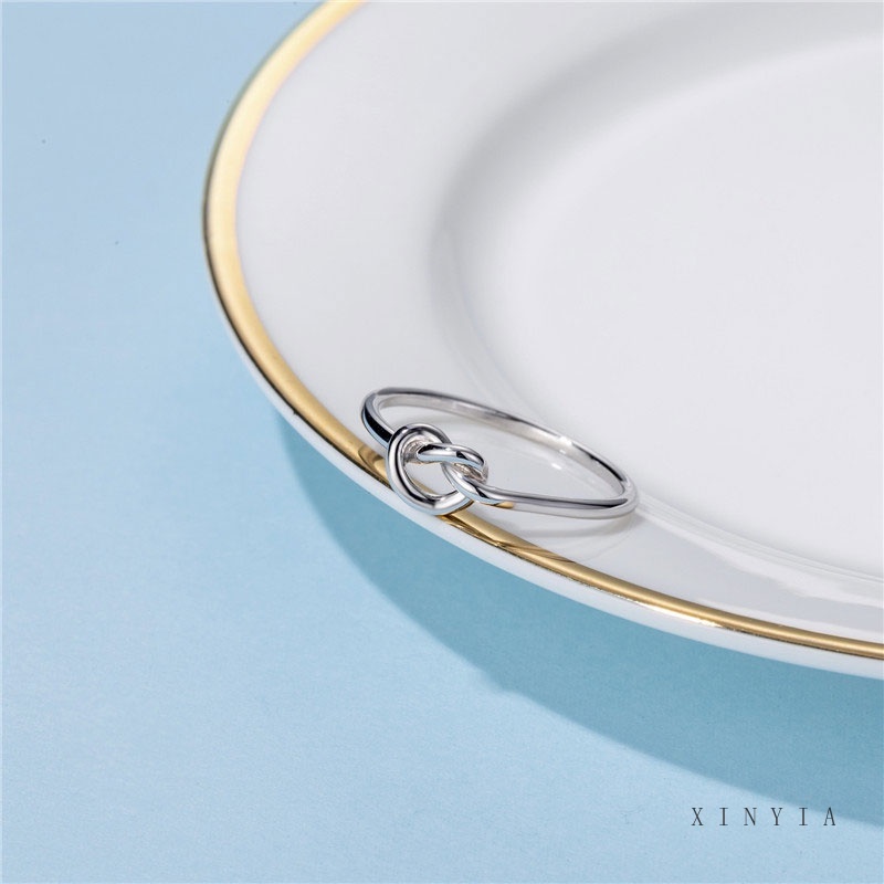 Nhẫn Tay Thiết Kế Thắt Nút Thời Trang Cho Nữ