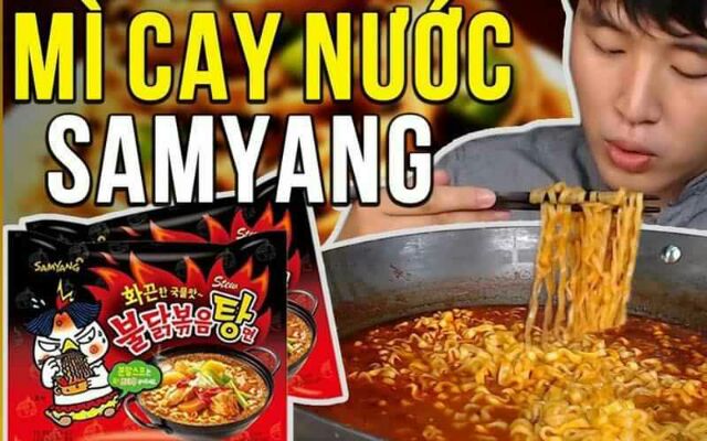 💖Mì Cay Nước SamYang Hot Chicken Ramen Stew Hàn Quốc 145g