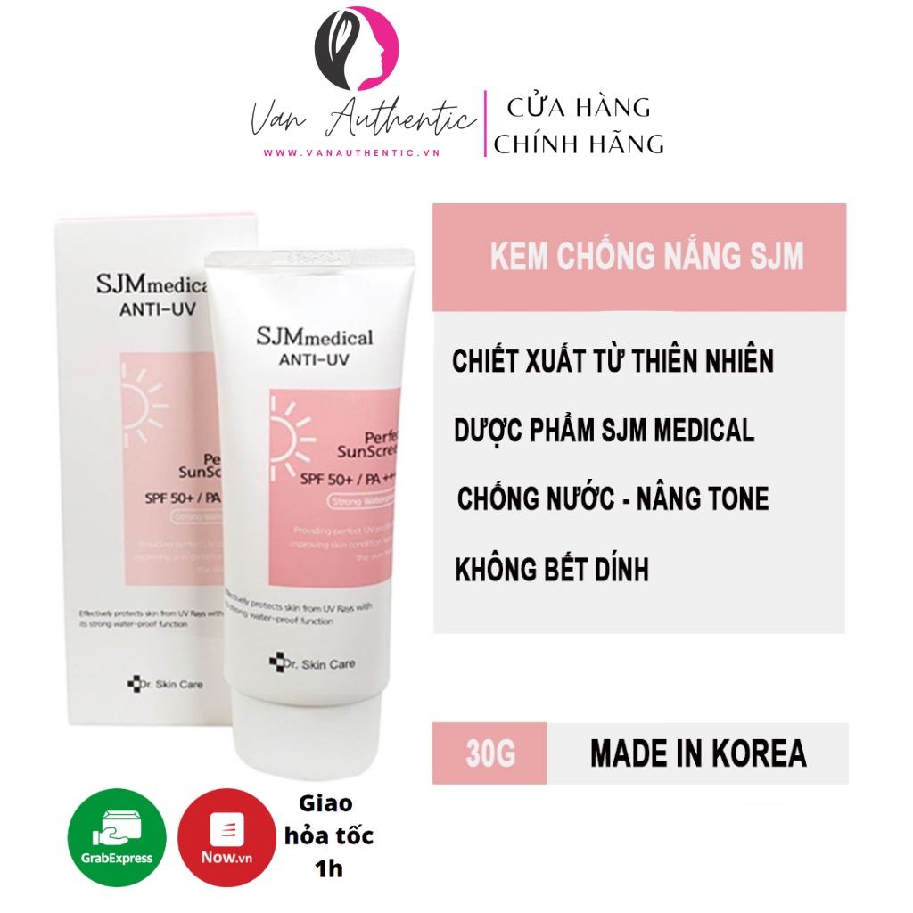 Kem chống nắng SJM Medical Anti UV Perfect SunScreen SPF50+/PA++++
