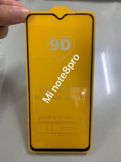Kính Cường Lực Full 9D Xiaomi Mi Note8 / Mi Note8 pro