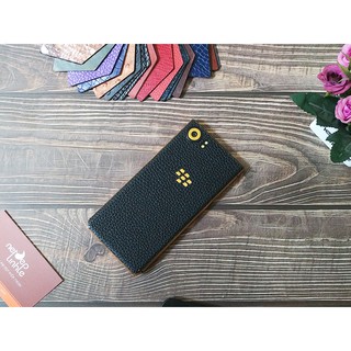 [ Hot_Sale ] Combo miếng dán skin gold, da bò hạt đen Keyone