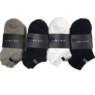 Tất nam zara cổ ngắn set 10 đôi