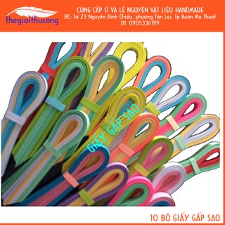10 bó giấy gấp sao