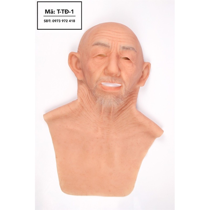 Mặt nạ ông già Silicone
