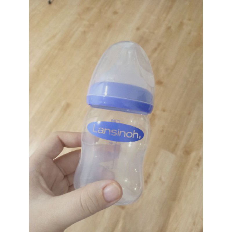 Bình lansinoh 160ml núm size M