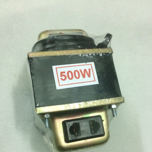 biến áp 220-> 110v (500w)