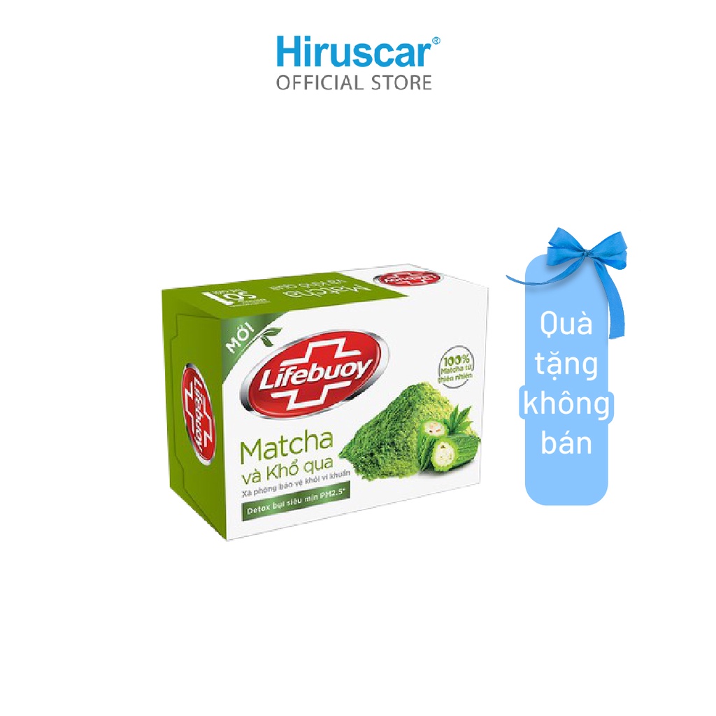 (Quà tặng không bán) Xà phòng Lifebuoy Matcha khổ qua 90g