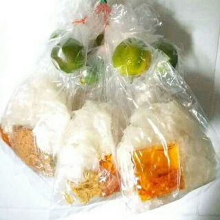 Combo 5 bịch Bánh tráng tắc muối sa tế