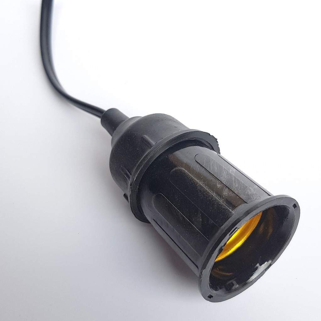 Đui đèn kín nước có dây - E27