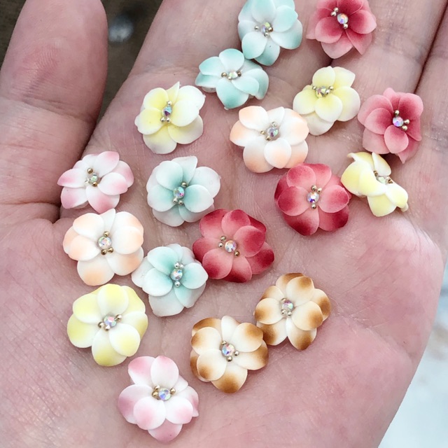 Hoa bột - mai 2 tầng