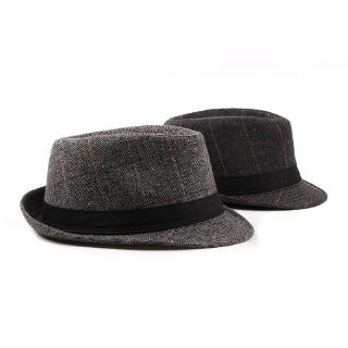 Mũ Fedora Màu Đen Trơn Thời Trang Cho Nam