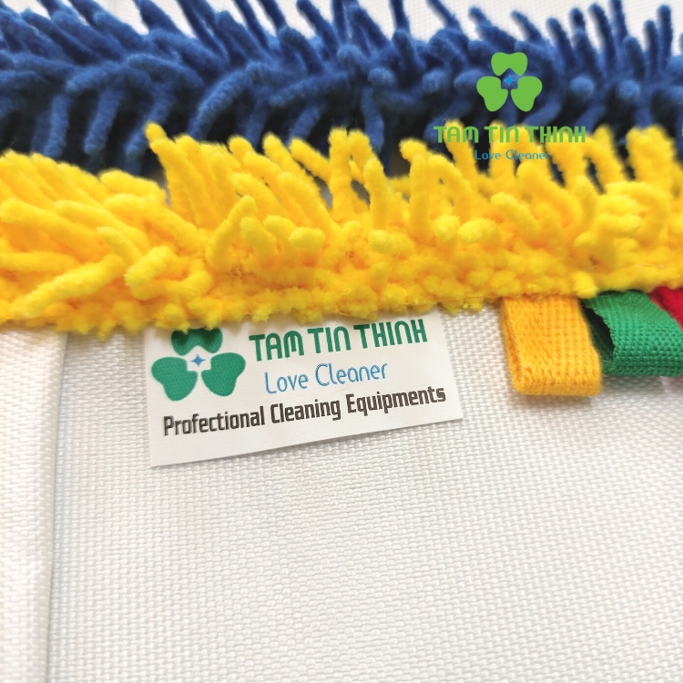 Tấm lau san hô 60cm cho cây lau sàn công nghiệp nhiều màu sợi Microfiber