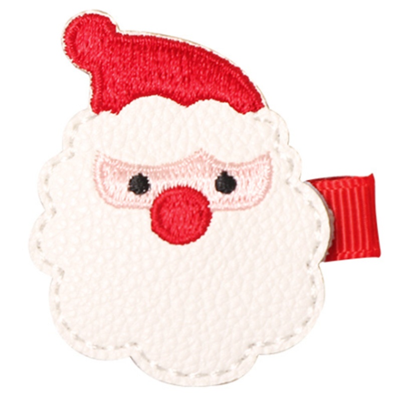 Kẹp Tóc Hình Ông Già Noel Đính Kim Sa Lấp Lánh Dễ Thương