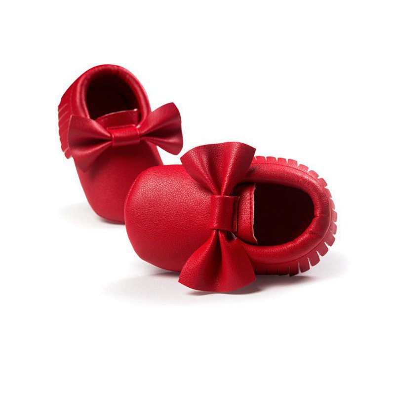 Giày đế mềm tua rua cho trẻ em