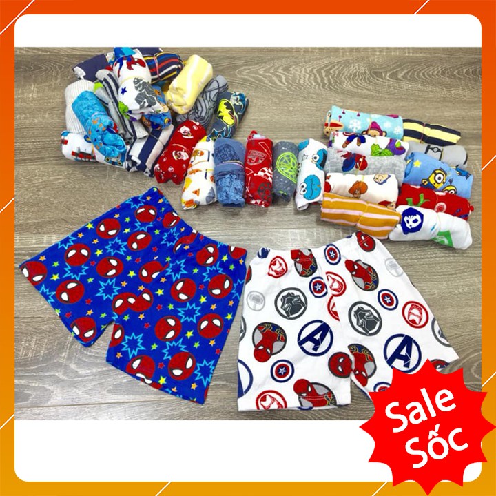 [FREESHIP 50K] Quần chục cotton bozip ngắn hàng xuất dư cực mềm mịn thoáng mát cho bé | BigBuy360 - bigbuy360.vn