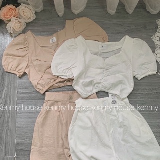 Áo croptop chun eo ✅[ kèm HÌNH THẬT ]