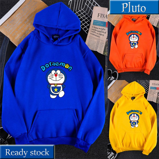 Áo Hoodie Dài Tay Họa Tiết Doraemon Danwenba548