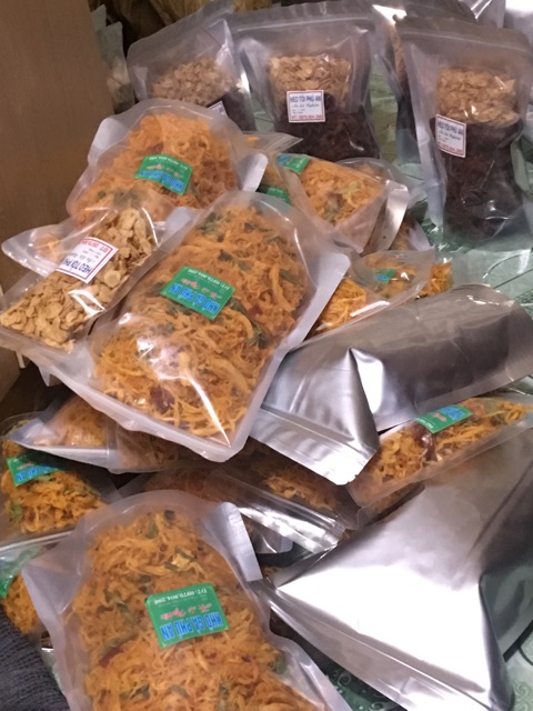 Khô Gà Lá Chanh Phú An Thơm Ngon Đặc Biệt Gói 1,5 kg(3zip 500gr)