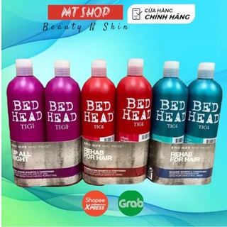 Dầu Gội xả TIGI Đỏ Siêu Phục Hồi 750ml