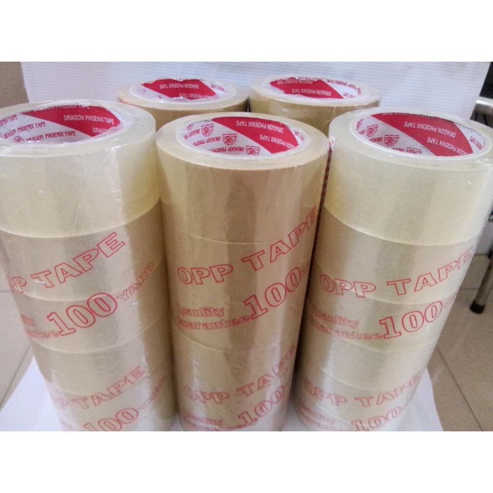 [giá sỉ] Cây băng keo trong 100 Yard (6 cuộn) 1 kg