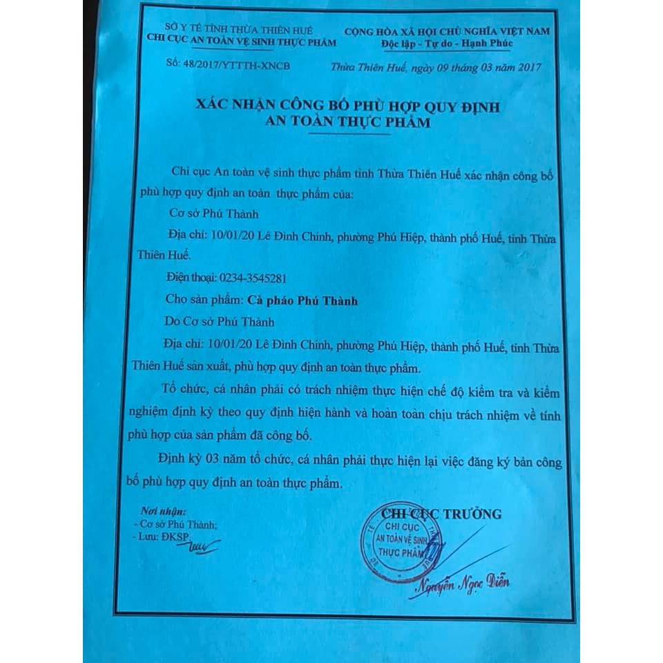 Cà Pháo Kim Chi Phú Thành 500g siêu giòn, Siêu ngon 🎈 Đặc sản Huế 🎈