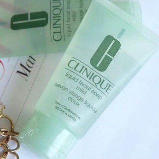 [ CÓ SẴN ] Sửa Rửa Mặt CLINIQUE Liquid Facial Soap Mild 30ml