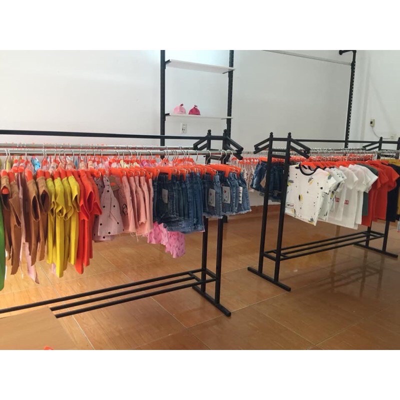 giá treo quần áo-kệ đôi-dàn treo thông minh-kệ tháo lắp dễ dàng-hàng đẹp chắc chắn