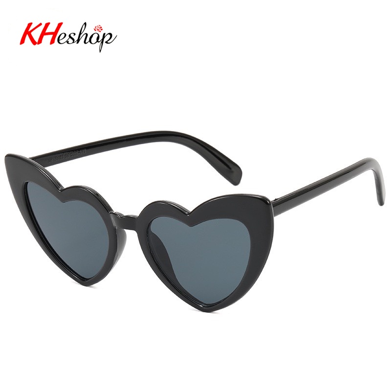 [Deal Hot Siêu Hời] Kính Râm phiên bản Hàn Quốc Trái Tim ngọt ngào, chụp ảnh sinh nhật, bản lề kim loại cao cấp mã Y8805