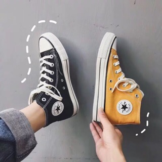 Giày thể thao nữ cao cổ ngôi sao 4 màu siêu hot