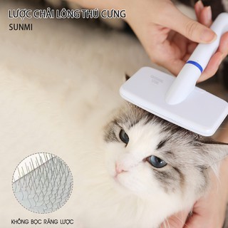 (SUNMI) Lược grooming chuyên nghiệp - Lược chải lông chó mèo - Grooming Store