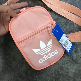 Túi chéo Adidas hồng [full tag code]