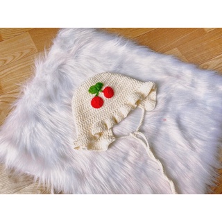 Nón len bonnet vành bèo cho bé gái, nón tiểu thư làm handmade