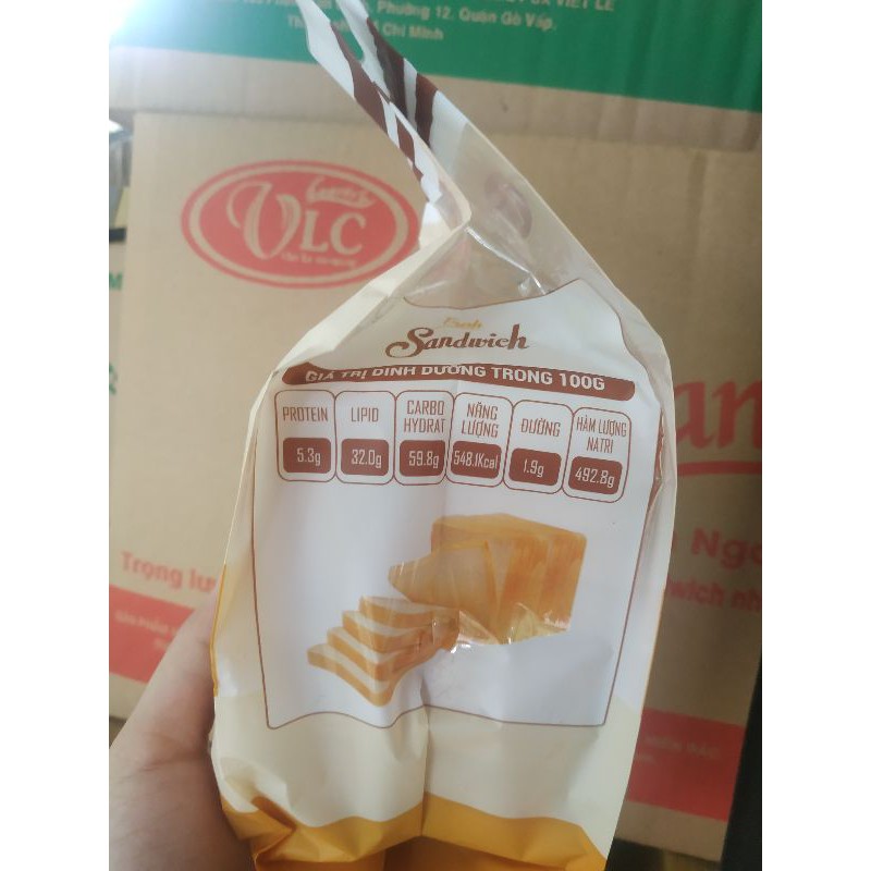 Bánh gối 250g siêu ngon 10 lát bên trong