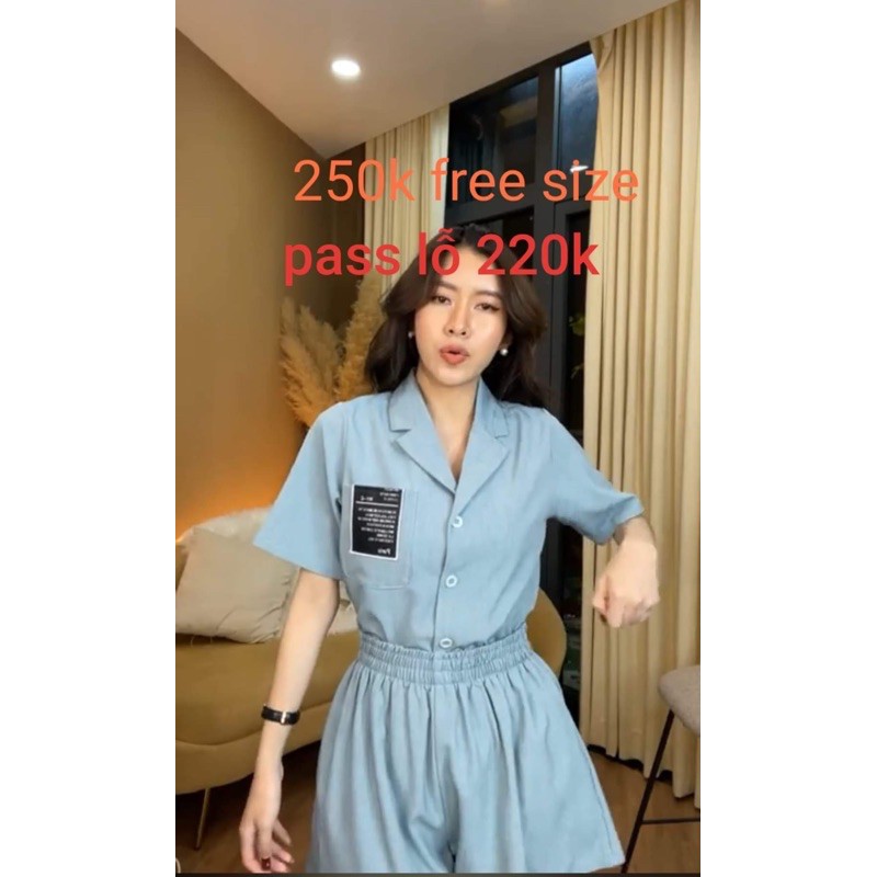 set xanh / vang Loan Lâm